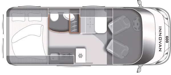 Tagesgrundriss LMC Innovan 600