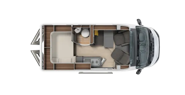 Tagesgrundriss Laika Ecovip 540