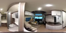 360° Innenansicht Bürstner Eliseo C 602 Das Warten hat sich gelohnt
