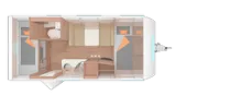 Grundriss Tag Weinsberg CaraOne 480 QDK Edition [HOT] 7.000 € gespart !