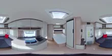 360° Innenansicht Bürstner Premio 455 TS Black Forest
