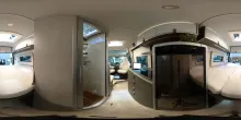 360° Innenansicht Hymer Camper Van Yellowstone