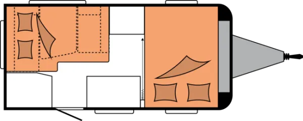 Nachtgrundriss Hobby OnTour 390 SF Nachtgrundriss Hobby OnTour 390 SF