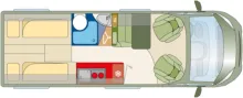 Grundriss Tag Roadcar R 640