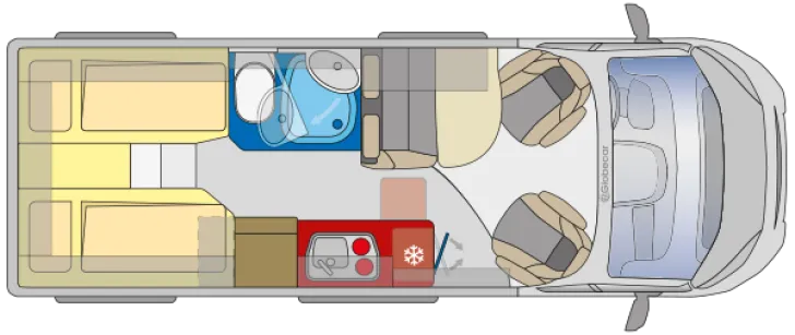 Grundriss Tag Globecar Summit 640