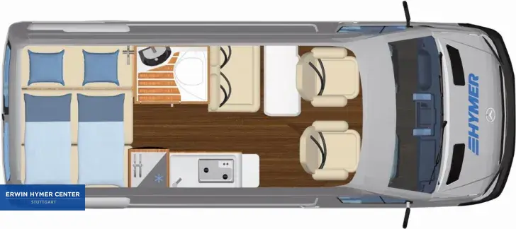 Fahrzeugbild Hymer Camper Van Free S Campus Mercedes #5