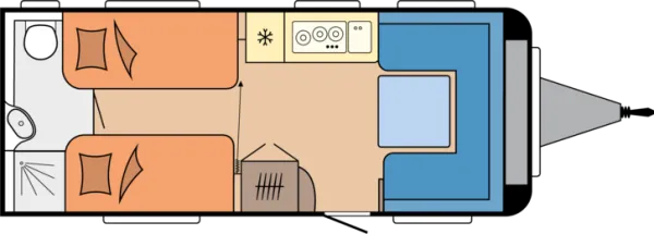 Tagesgrundriss Hobby Prestige 560 WLU