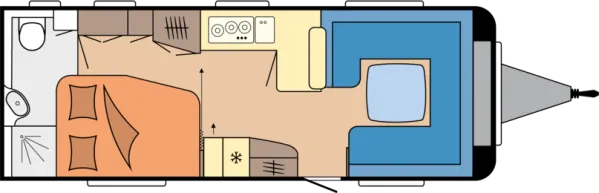 Tagesgrundriss Hobby Prestige 660 WFC