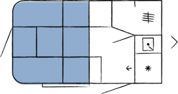 Nachtgrundriss Hobby Beachy 360
