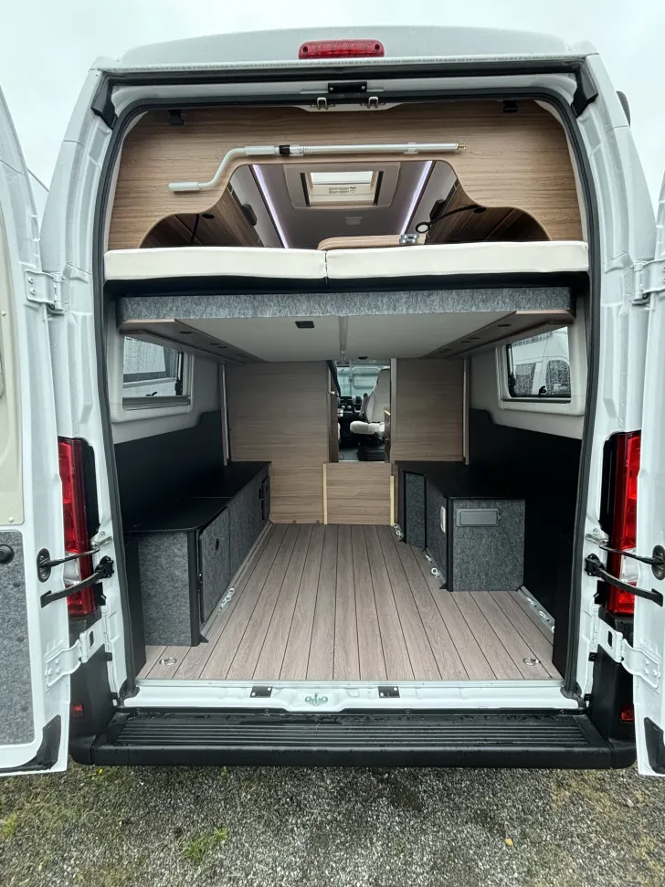 Heckgarage Knaus BoxLife 630 ME Automatik 4 Pakete, S7 Fenster