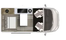 Grundriss Tag Karmann Mobil Duncan 500 *Early Bird 2025*