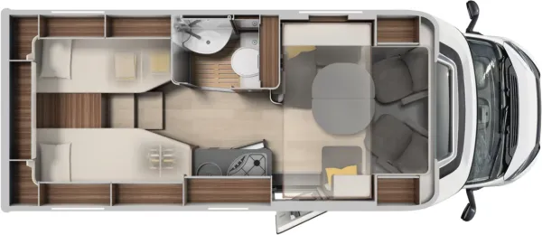 Tagesgrundriss Laika Ecovip L 2009