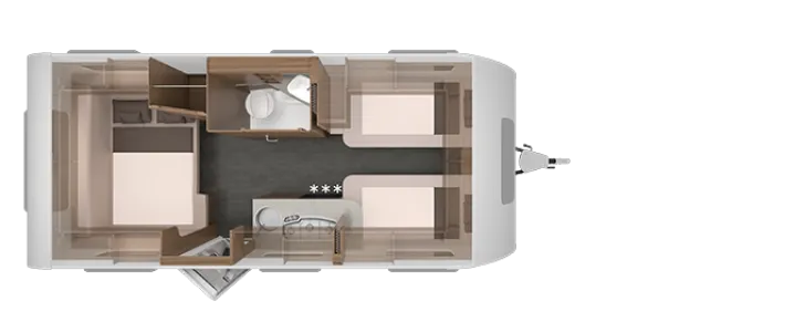 Grundriss Tag Knaus Sport 500 EU Vorführer  - TOP Angebot