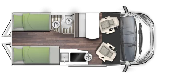 Tagesgrundriss Forster V 599 EB Vantasy