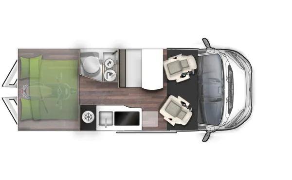 Tagesgrundriss Forster V 636 HB Vantasy