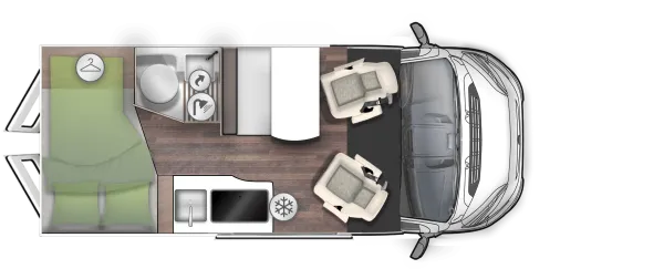 Tagesgrundriss Forster V 541 HBL Livin' Up
