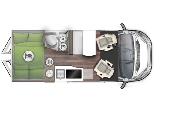 Tagesgrundriss Forster V 599 VB5 Flip