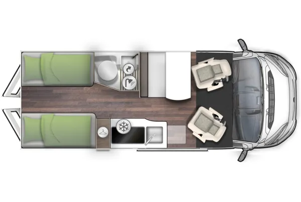 Tagesgrundriss Forster V 636 EB4 Flip