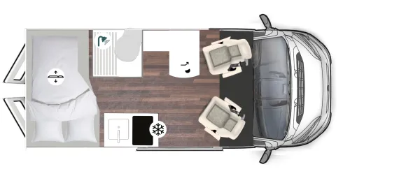 Tagesgrundriss Forster V 541 youngster "Sunny"