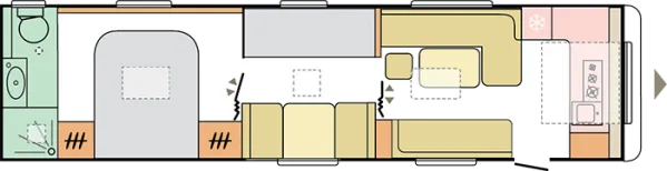 Tagesgrundriss Adria Alpina 903 HT