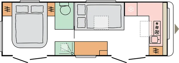 Nachtgrundriss Adria Astella 704 HP