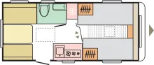 Grundriss Tag Adria Aviva 492 LU