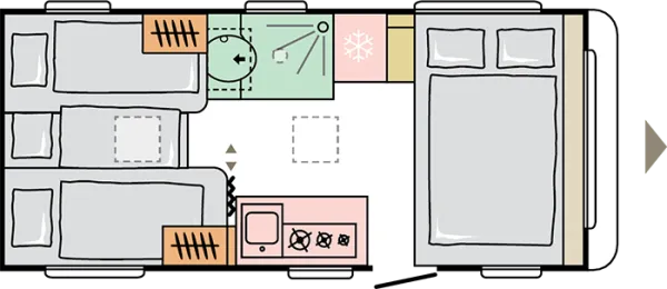 Nachtgrundriss Adria Altea 502 UL
