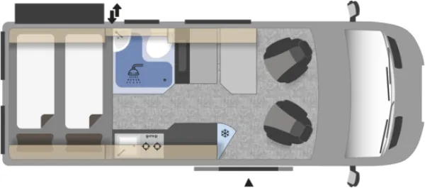 Tagesgrundriss Clever ULTIMA LINE Aventuro 600