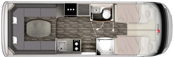 Tagesgrundriss Frankia Platin I 7400 PLUS Pure