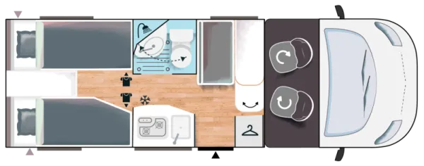 Tagesgrundriss Challenger S-Teilintegrierte S217 Sport Edition Tagesgrundriss Challenger S-Teilintegrierte S217 Sport Edition