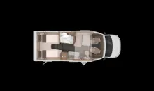 Grundriss Tag Knaus VAN WAVE MAN VANSATION 640 MEG