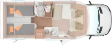 Grundriss Tag Weinsberg CaraCompact 640 MEG Suite EDITION [PEPPER]