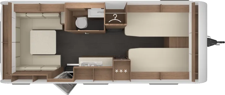 Grundriss Tag Tabbert Senara 550 E 2,3 SALE % / UVP 42.598 Euro