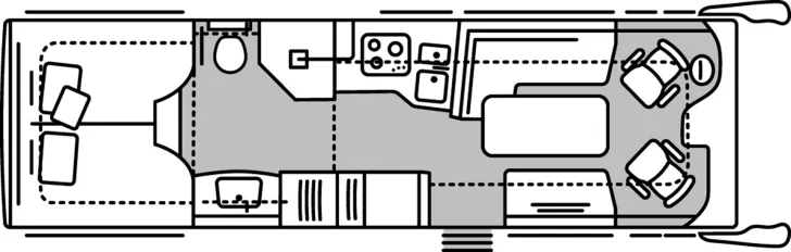 Grundriss Tag Morelo Palace 88 LB Vorführfahrzeug