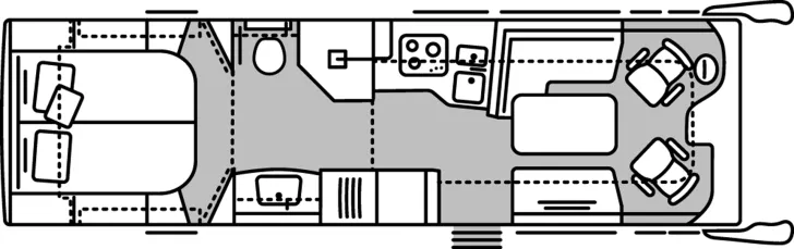 Grundriss Tag Morelo Palace 90 M mit Qeens-Bett
