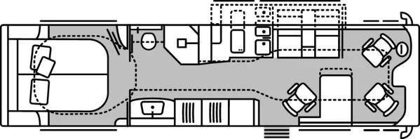 Tagesgrundriss Morelo Grand Empire 100 GO
