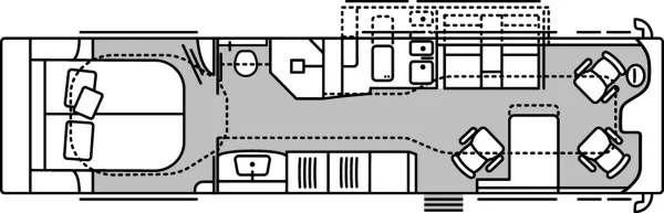 Tagesgrundriss Morelo Grand Empire 105 GO