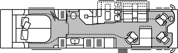 Tagesgrundriss Morelo Grand Empire 118 GSO