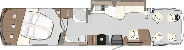 Tagesgrundriss Concorde Centurion 1200 GST