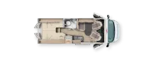 Grundriss Tag Malibu Van Comfort 640 LE
