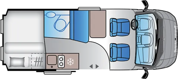 Nachtgrundriss Sun Living V 55 SP Nachtgrundriss Sun Living V 55 SP