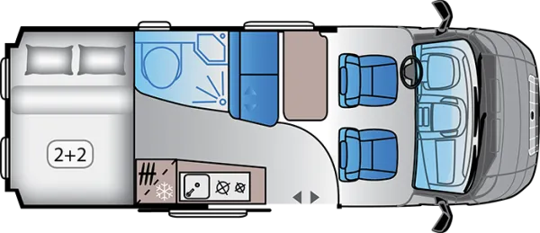Tagesgrundriss Sun Living V 60 SPF Tagesgrundriss Sun Living V 60 SPF