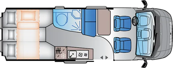 Nachtgrundriss Sun Living V 65 SL Nachtgrundriss Sun Living V 65 SL