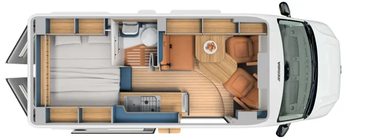 Grundriss Tag Hymer Eriba Car 600 Tageszulassung