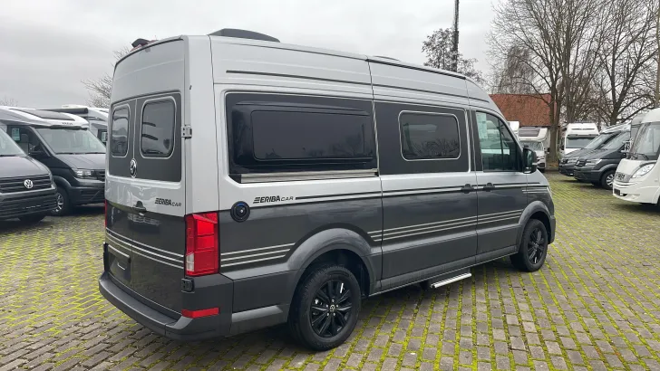 Schräg Hinten Hymer Eriba Car 600 Tageszulassung