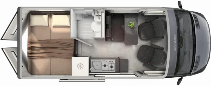 Grundriss Tag Hymer Grand Canyon S Xperience 600 ab 1,99% p.A.