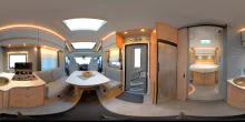 360° Innenansicht Dethleffs Just Camp T 6752 DBL 3 Pakete