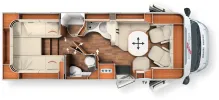 Grundriss Tag Carthago chic c-line T 4.9 LE Mercedes (236)