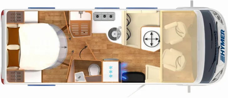 Fahrzeugbild Hymer B-Klasse MC I 690 Queensbett #2