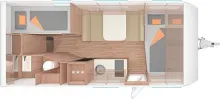 Fahrzeugbild Weinsberg CaraCito 500 QDK 1700kg; Steckdosen & Gas Paket #2